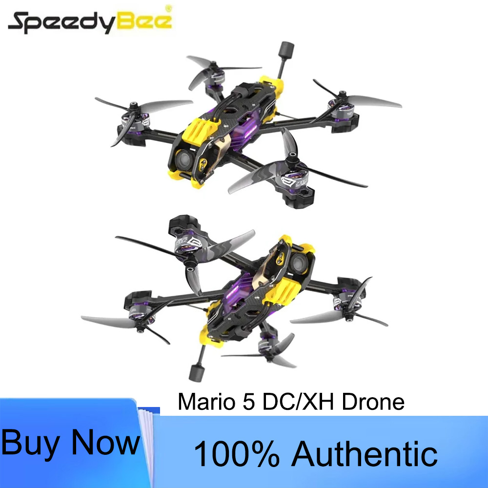 Drone Camera 4K - SpeedyBee Mario 5 FPV 5-Inch Drone