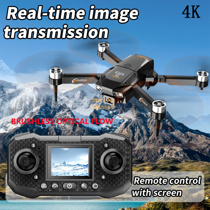 Drone Camera 4K - 4K Dual Camera Optical Flow Brushless