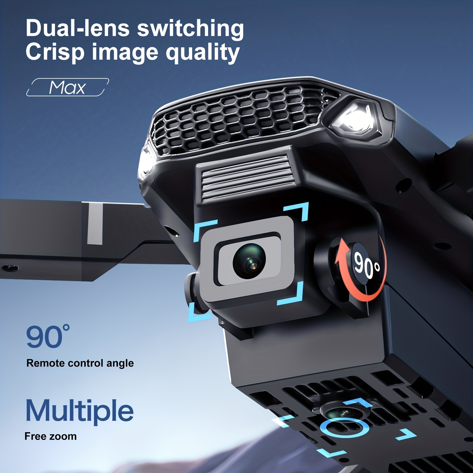 2026 Upgraded E88 PRO MAX Fold - Drone Camera 4K review and price