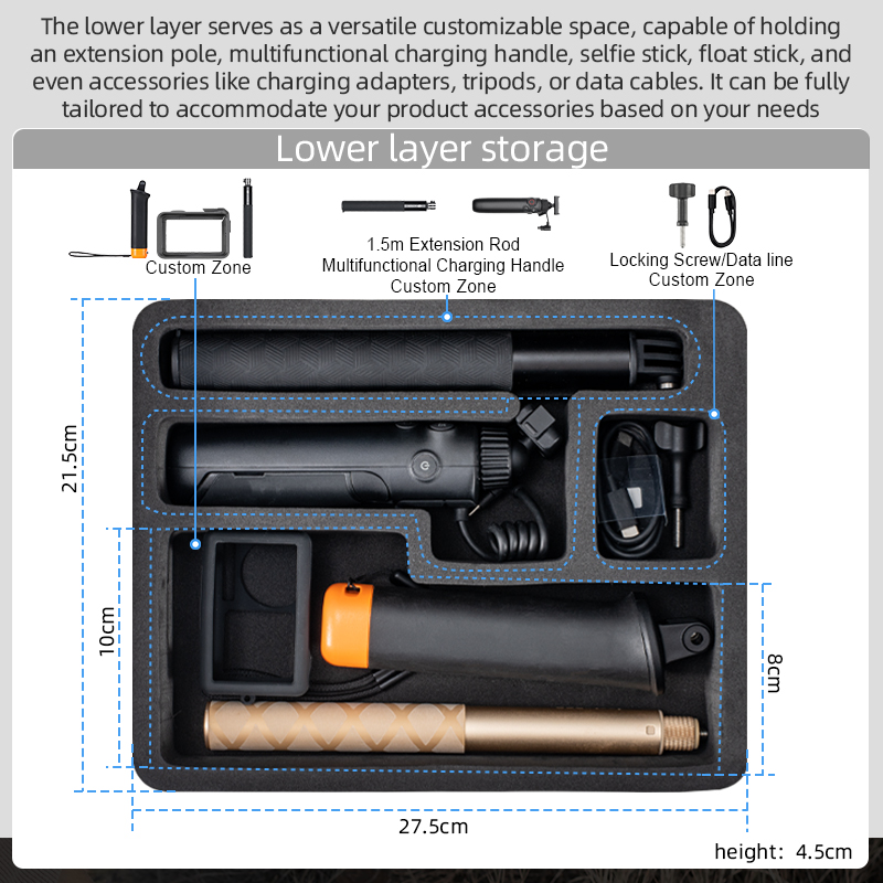 STARTRC 2 Layers Portable Trav - Drone Camera Case review and price