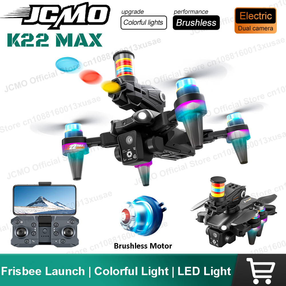 JCMO K22 MAX Frisbee Launch Dr - Drone Camera 4K review and price